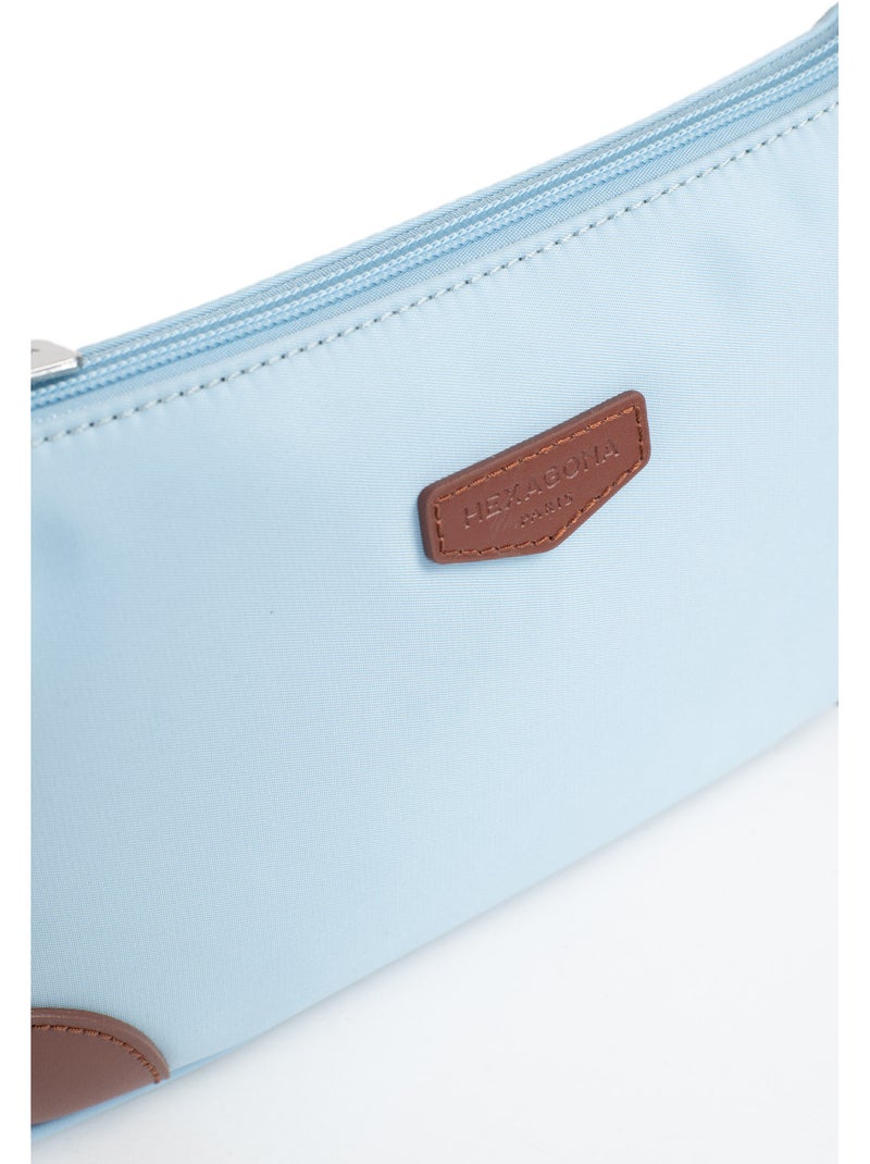 Bolso de hombro con 1 asa pop hexagona Azul cielo - Kiabi
