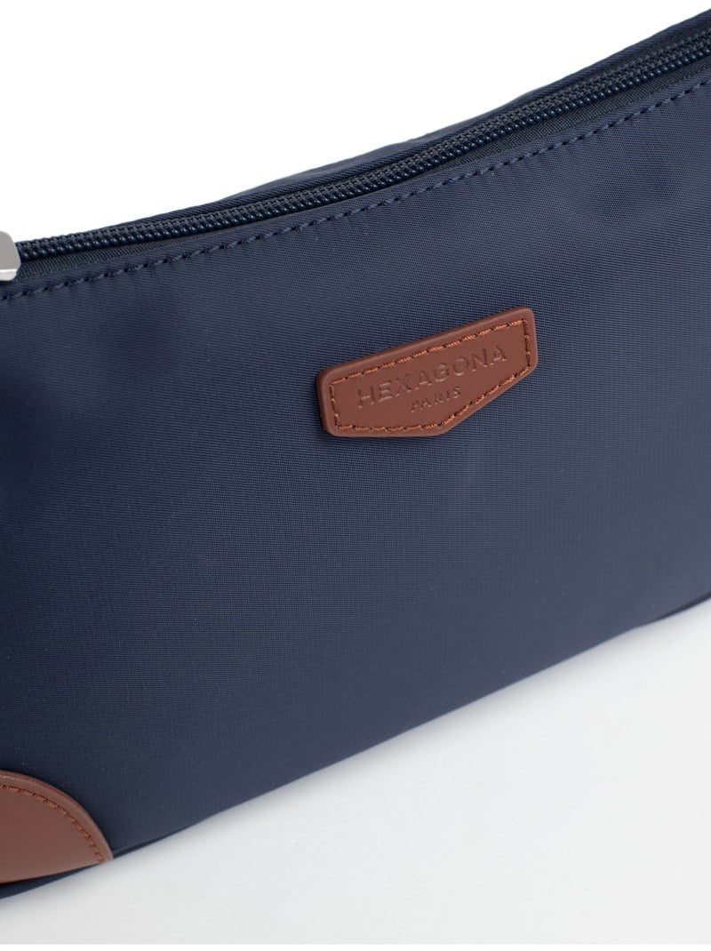 Bolso de hombro con 1 asa pop hexagona Azul marino - Kiabi