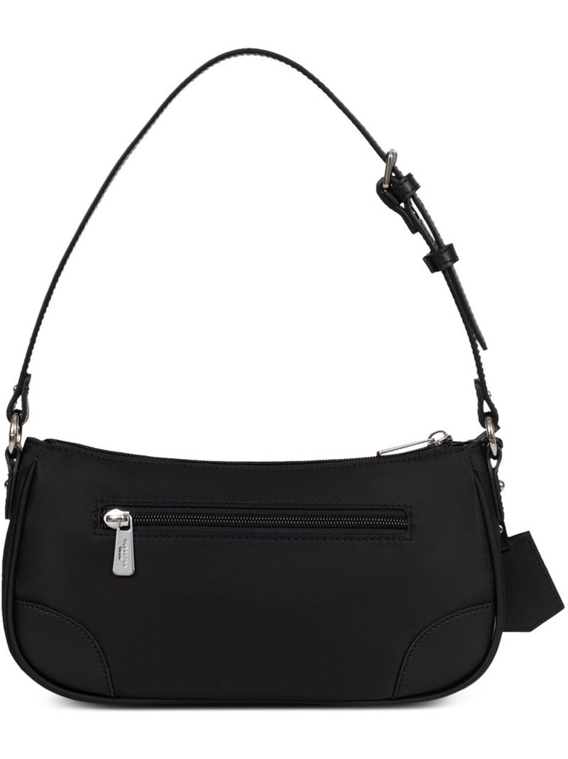 Bolso de hombro con 1 asa pop hexagona Negro - Kiabi