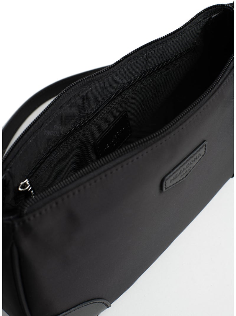 Bolso de hombro con 1 asa pop hexagona Negro - Kiabi