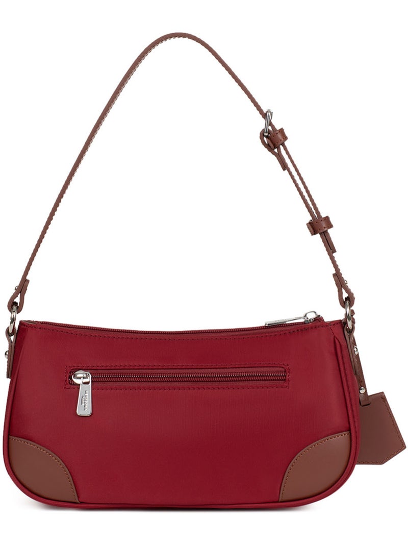 Bolso de hombro con 1 asa pop hexagona Rojo - Kiabi