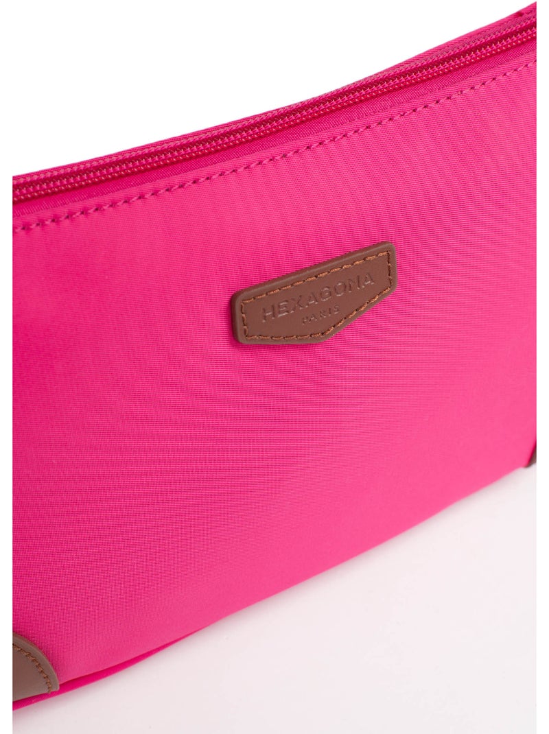 Bolso de hombro con 1 asa pop hexagona Rosa fucsia - Kiabi