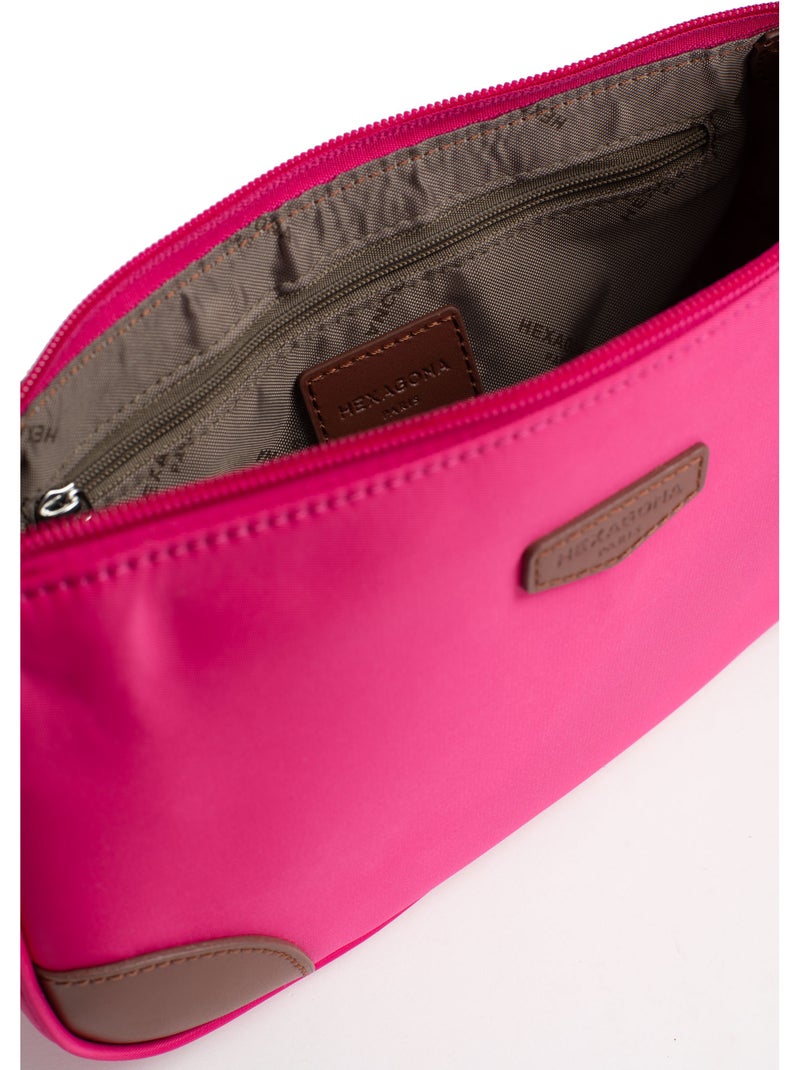 Bolso de hombro con 1 asa pop hexagona Rosa fucsia - Kiabi