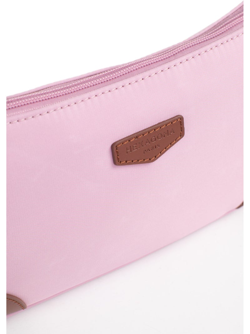 Bolso de hombro con 1 asa pop hexagona Rosa pálido - Kiabi