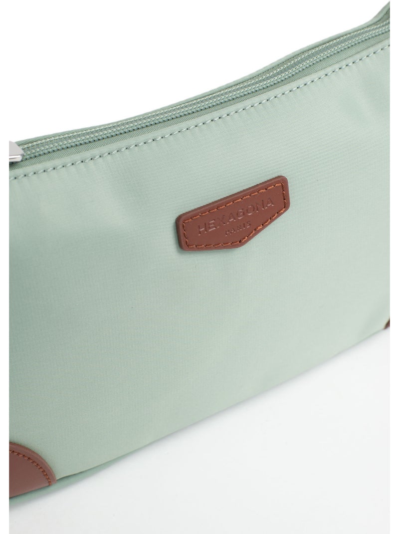 Bolso de hombro con 1 asa pop hexagona Verde claro - Kiabi