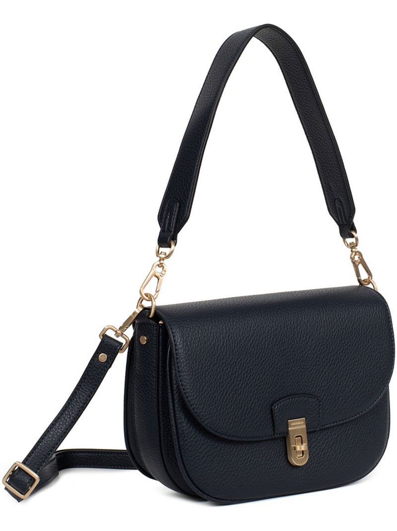 Bolso de hombro con 1 asa zora hexagona Azul noche - Kiabi