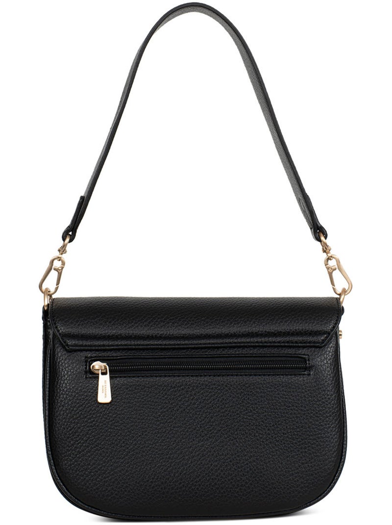 Bolso de hombro con 1 asa zora hexagona Negro - Kiabi