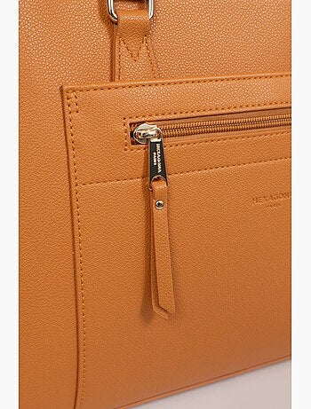 Bolso de hombro con 2 asas - 13" y a4 lys hexagona