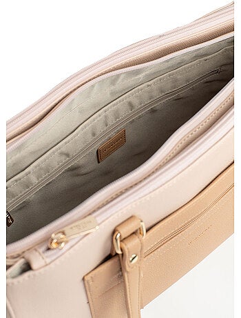 Bolso de hombro con 2 asas - 13" y a4 lys hexagona