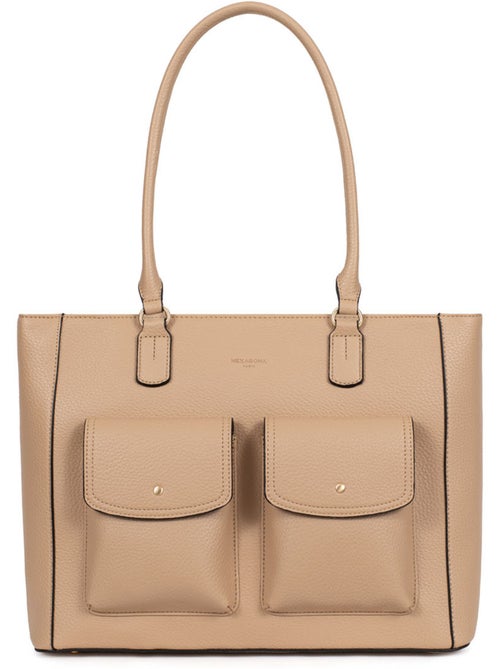 Bolso de hombro con 2 asas - a4 zora hexagona - Kiabi