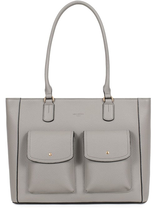 Bolso de hombro con 2 asas - a4 zora hexagona - Kiabi