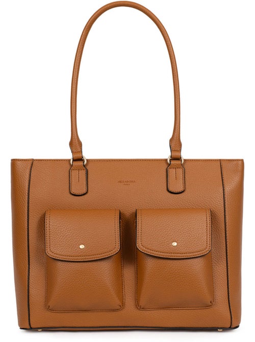 Bolso de hombro con 2 asas - a4 zora hexagona - Kiabi