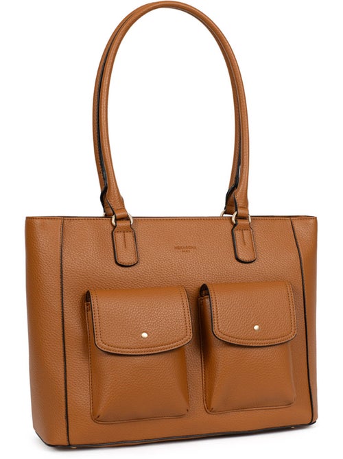Bolso de hombro con 2 asas - a4 zora hexagona - Kiabi