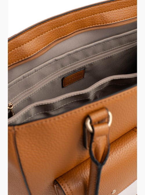 Bolso de hombro con 2 asas - a4 zora hexagona - Kiabi