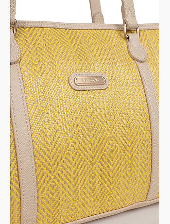 Bolso de hombro con 2 asas capri hexagona