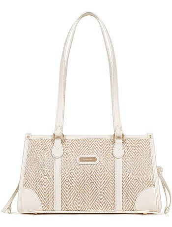 Bolso de hombro con 2 asas capri hexagona