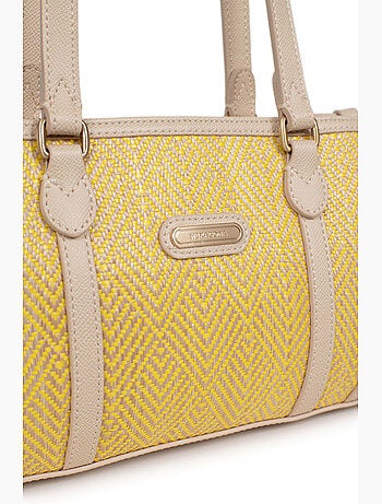 Bolso de hombro con 2 asas capri hexagona