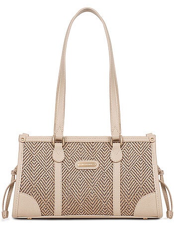 Bolso de hombro con 2 asas capri hexagona