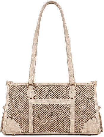 Bolso de hombro con 2 asas capri hexagona