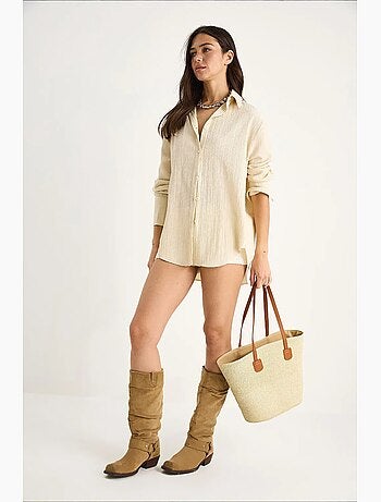 Bolso de hombro de playa lucci