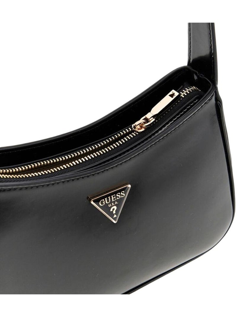Bolso de Hombro Guess con Cremallera para Mujer Negro - Kiabi
