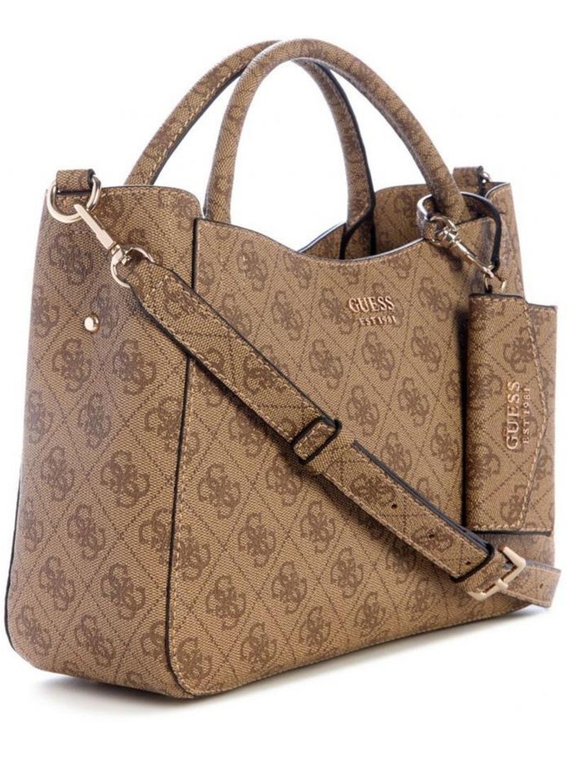 Bolso de Hombro Guess para Mujer Beige - Kiabi