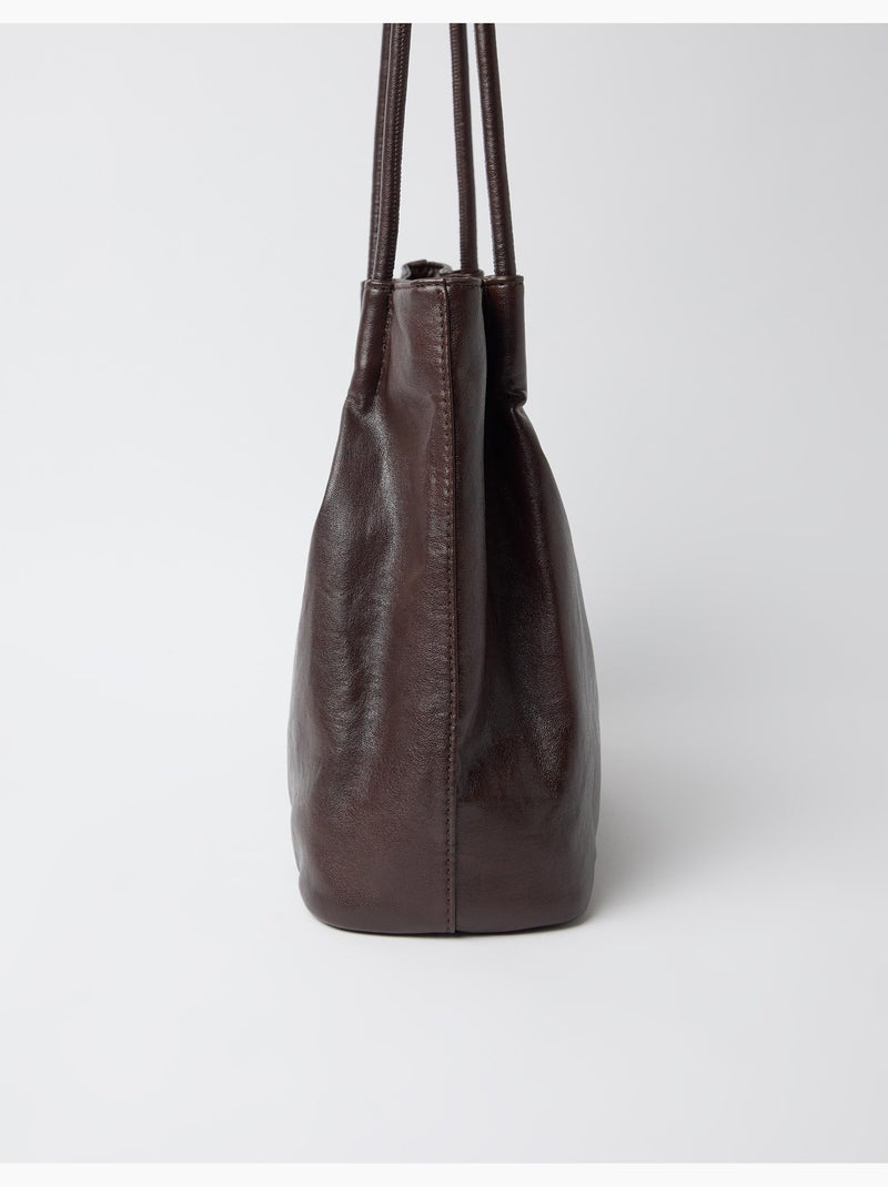 Bolso de hombro, mo fashion Marrón - Kiabi