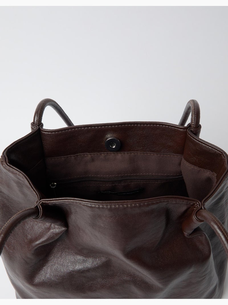 Bolso de hombro, mo fashion Marrón - Kiabi