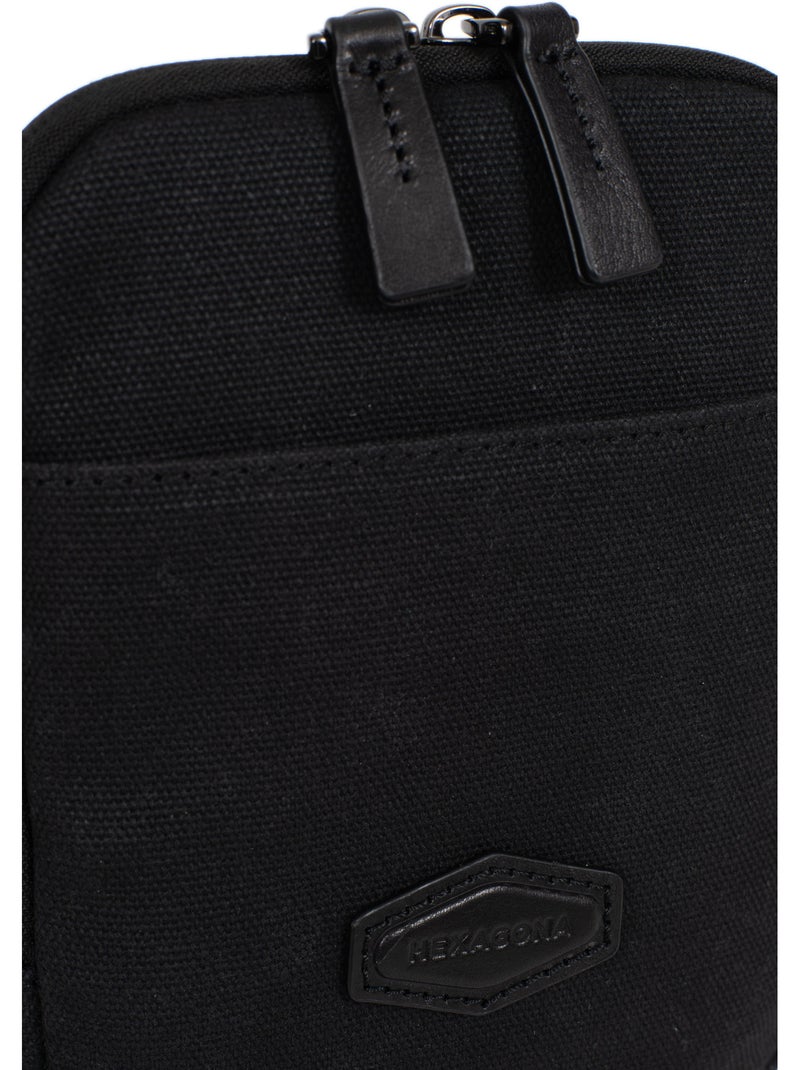 Bolso de hombro robin hexagona Negro - Kiabi