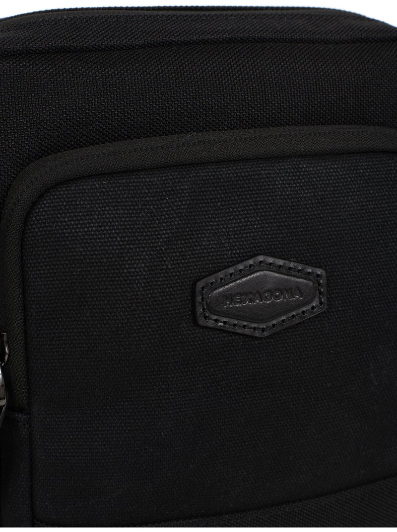 Bolso de hombro robin hexagona Negro - Kiabi