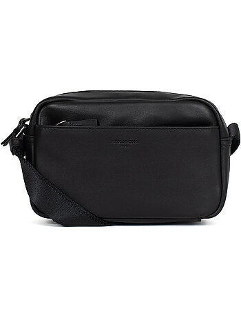 Bolso de mano - cuero de vaca soft studio hexagona