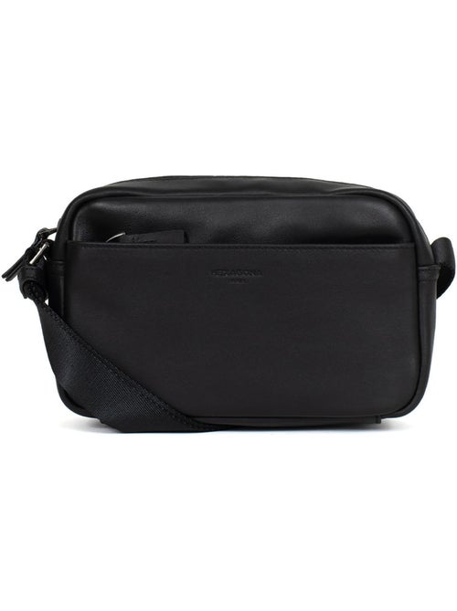 Bolso de mano - cuero de vaca soft studio hexagona - Kiabi