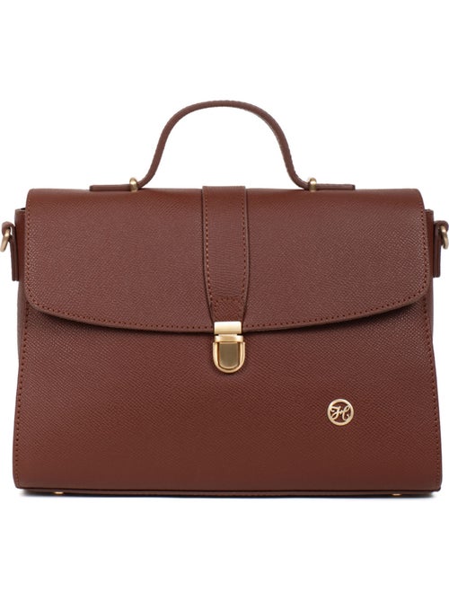 Bolso de mano 1 asa - Cuero AUDE - Kiabi