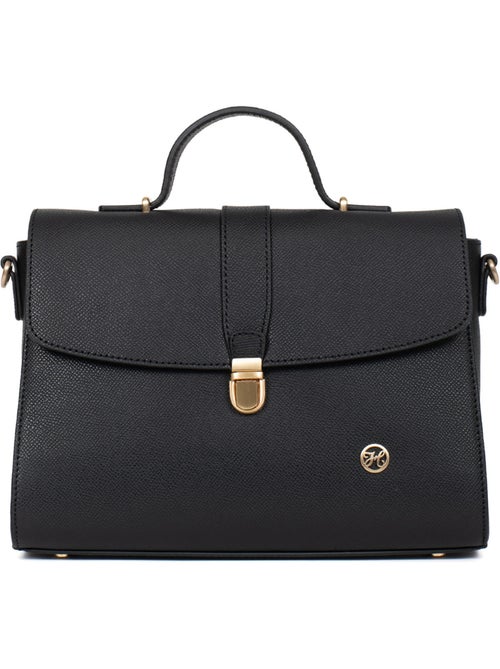 Bolso de mano 1 asa - Cuero AUDE - Kiabi