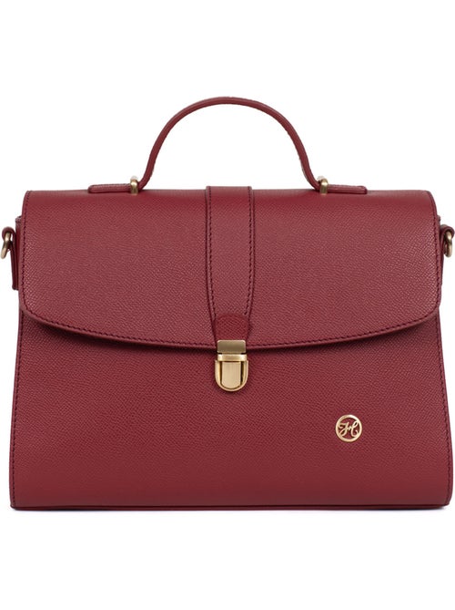 Bolso de mano 1 asa - Cuero AUDE - Kiabi