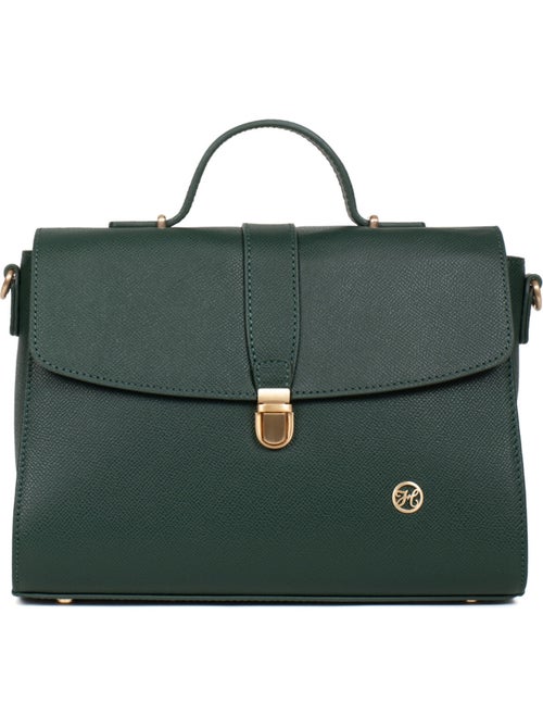 Bolso de mano 1 asa - Cuero AUDE - Kiabi