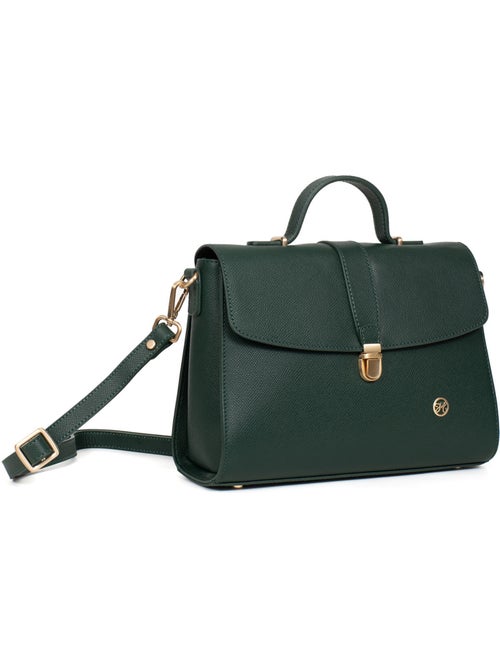 Bolso de mano 1 asa - Cuero AUDE - Kiabi