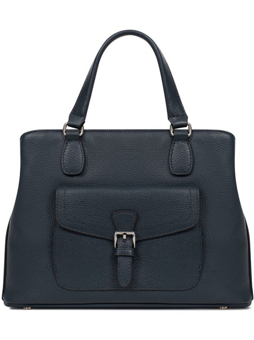 Bolso de mano 2 asas - Cuero MIRABELLE - Kiabi
