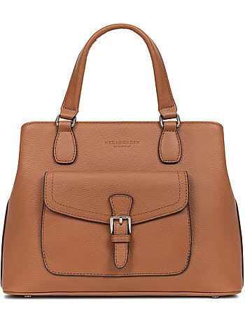 Bolso de mano 2 asas - Cuero MIRABELLE