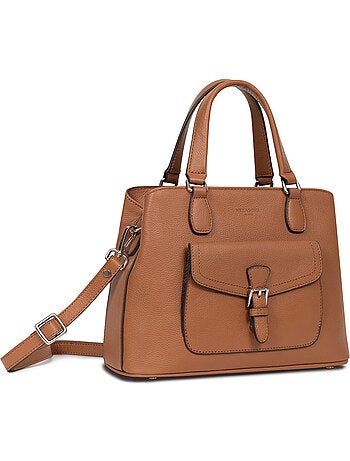 Bolso de mano 2 asas - Cuero MIRABELLE