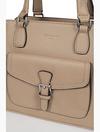 Bolso de mano 2 asas - Cuero MIRABELLE