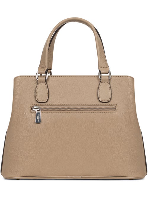 Bolso de mano 2 asas - Cuero MIRABELLE - Kiabi