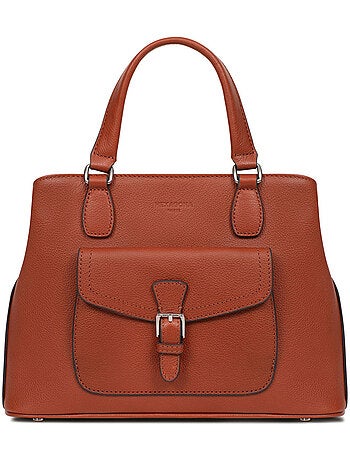 Bolso de mano 2 asas - Cuero MIRABELLE