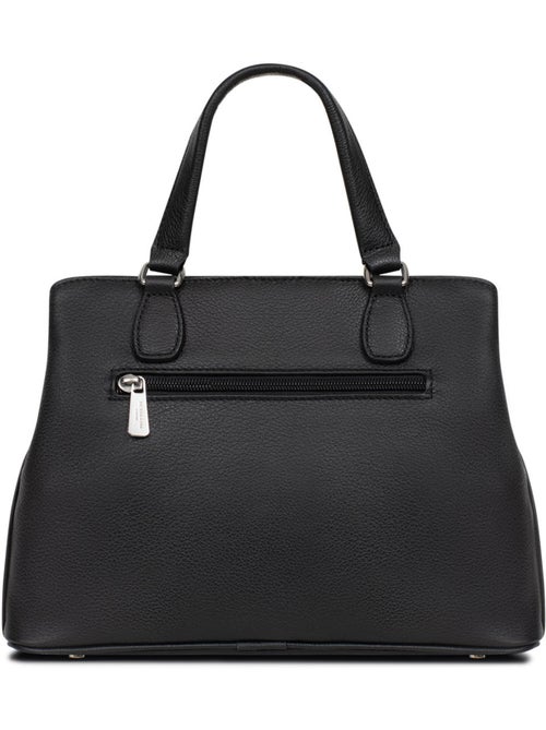 Bolso de mano 2 asas - Cuero MIRABELLE - Kiabi