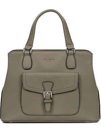Bolso de mano 2 asas - Cuero MIRABELLE