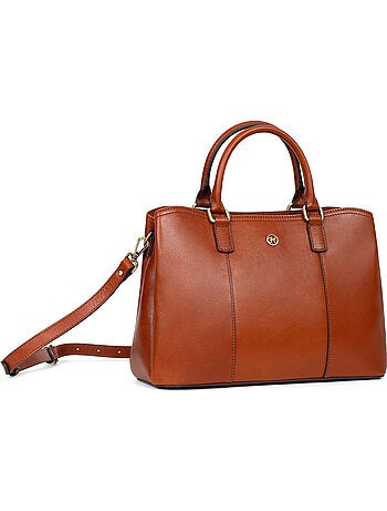 Bolso de mano 2 asas - Cuero ONDINE