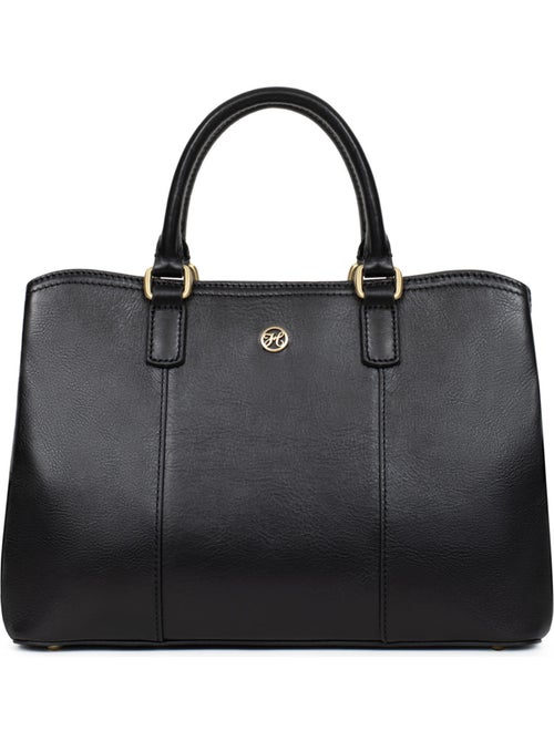 Bolso de mano 2 asas - Cuero ONDINE - Kiabi