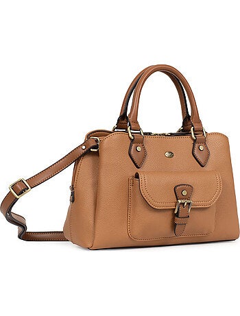Bolso de mano 2 asas ronda hexagona