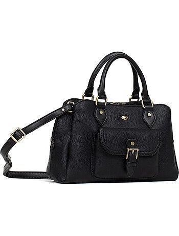 Bolso de mano 2 asas ronda hexagona