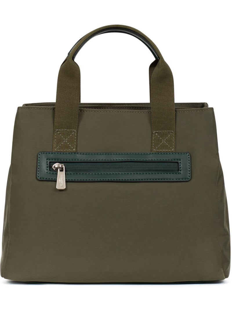 Bolso de mano 2 asas YONA Caqui - Kiabi